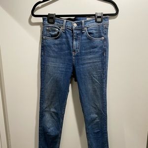 Rag&Bone/Jean 10 Inch Ankle Skinny